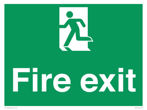 Final fire exit